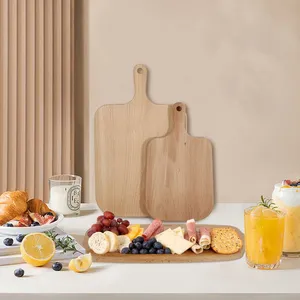 Kitchen Supplies Set Wooden Cheese Fruit Serving Platter thumbnail-1
