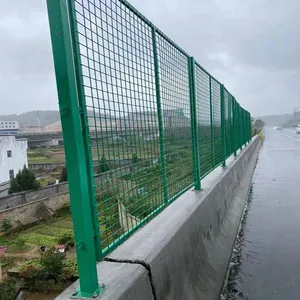 High - Speed Viaduct Anti - Throwing Net, u - Shield Dip - Coated Steel Wire, Highway Anti - Falling Object Net and Isolation Fence thumbnail-1