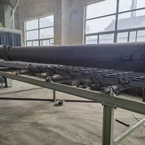 Steel Reinforced Steel Pipe Through Shot Blasting Cleaning Machine, Automatic Sand Blasting and Rust Removal Equipment thumbnail-5