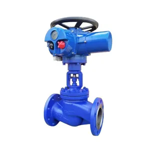 Manufacturer Direct Sales Corrugated Pipe Globe Valve Electric Globe Valve thumbnail-4