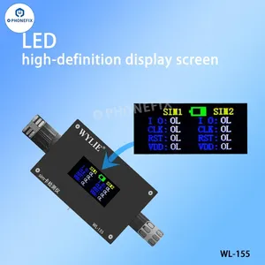 WYLIE WL-155 SIM Card Tester for IPhone 14-17 Pro Max & Android thumbnail-2