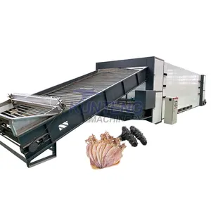 Fully Automatic Sea Cucumber Dryer Duck Dried Fish Shrimp Drying and Packing Production Line thumbnail-1