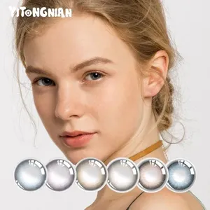 14.5mm Blue Lenses Eye Contact Hema Soft Colored Contact Lenses Wholesale Gray Eye Wear thumbnail-2