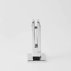 SS304 Glass Spigot Square Shape Friction Fit Mirror Finish Easy Installation for Glass Decking thumbnail-2