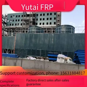 Fiberglass Reinforced Plastic Cooling Tower, Industrial Closed Cooling Tower for Temperature Reduction, Low Noise for Cooling Circulating Water, Yutai Environmental Protection thumbnail-5