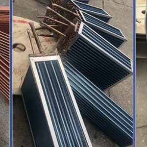 Copper-tube Air-cooled Condenser 220V Single-phase 5HP With Copper Tube & Aluminum Fin thumbnail-1