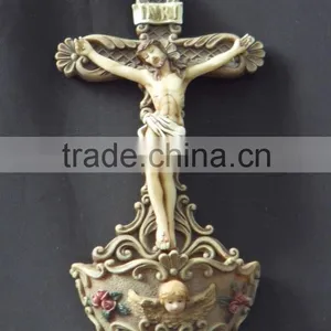Polyresin Handmade Religious Crafts of Jesus Cross thumbnail-4