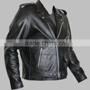 Cheap Leather Motorcycle Jacket thumbnail-6