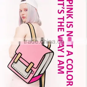 Best Selling 2015 3d School Bag Korean Bags Backpacks thumbnail-1