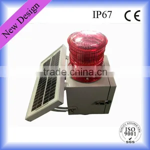Solar Power Led Warning Light ( Airport, Coast, Lighthouse, Ship ) thumbnail-1