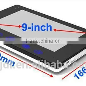 Hot Selling 9''color Wireless Video Door Bell,alarm Video Intercom Doorbell,wireless Unlocking thumbnail-3