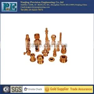 Cnc Turning Machining Brass Mechanical Fabrication thumbnail-5