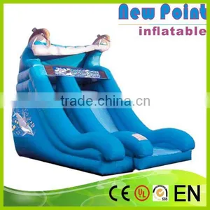 New Point PVC Trampoline Kids Slide Rental thumbnail-1