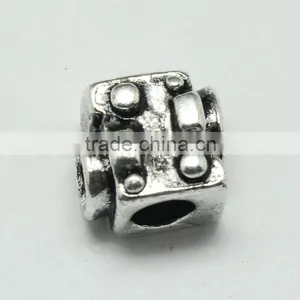 Europe and America Popular Pdora Square Shape Large Hole Beads Accessories, Zinc Alloy Jewelry Accessories thumbnail-4