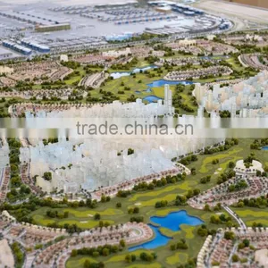 Urban Masterplan Model With Great Illuminated Effect for Exhibition thumbnail-3