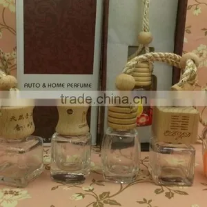 Haning Car Perfume Set/car Air Freshener With Square Clear Glass Bottle Quality Choice thumbnail-4