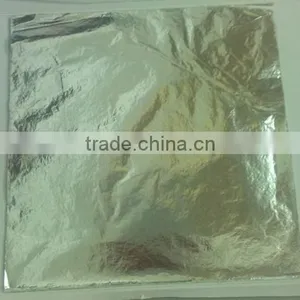 Silvering Gold Silver Leaf Decorative Aluminum Foil Silver Leaf Furniture (JSS-02) thumbnail-1