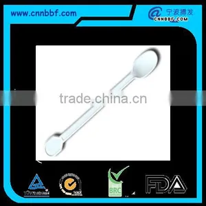 Disposable Cornstarch Material White Coffee Stick Wine Sirrer 118mm 130mm thumbnail-1