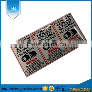 Customized Glossy Synthetic Paper Self-Adhesive Battery Sticker Printed Logo thumbnail-4