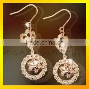 Vogue Earring With Shiny Zircon for Women New Design Jewelry Earrings thumbnail-2