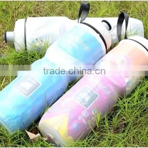 Double-deck Plastic Outdoor Sport Water Bottle BPA FREE Insulated Sport Drinking Bottle thumbnail-2