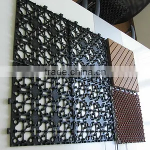 Interlocking Anti-slip Plastic Pattern Mat thumbnail-1