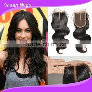 Middle Part Body Wave Lace Closure thumbnail-1