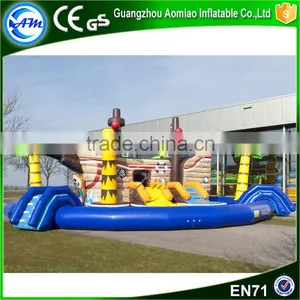 Giant Inflatable Pirate Water Park Equipment Price Water Fun Park Inflatable Park thumbnail-2