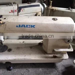 China Mixed Brand Used Second Hand JACK 8500/5550/8700 Single Needle Industrial Sewing Machine thumbnail-1