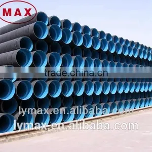 GB/T19472.1-2004 SN4 SN8 HDPE Corrugated Pipe Fitting Drainage With Test Report thumbnail-1
