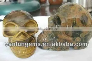 Gemstone Carved Skull thumbnail-5