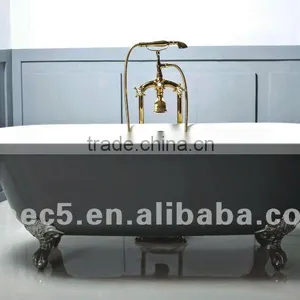 Cast Iron Enameled Bathtub HM890 thumbnail-1