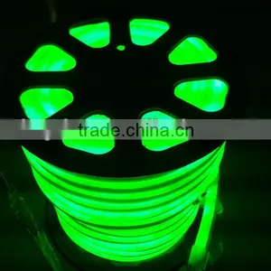 12v Waterproof Green Led Neon Rope Light thumbnail-1