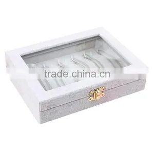 Good Quality Velvet Comstic Packaging Box ,gold Gift Supplier ,jewelry Packaging Case thumbnail-2