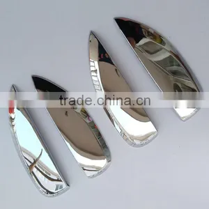 Auto Accessories Chrome Catch Cap Trim Door Handle Cover For Renault Kwid 2015 thumbnail-1