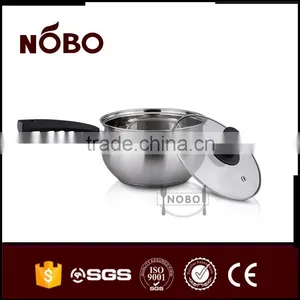 Eco-friendly Mini Cooking Pot With Glass Lid thumbnail-4
