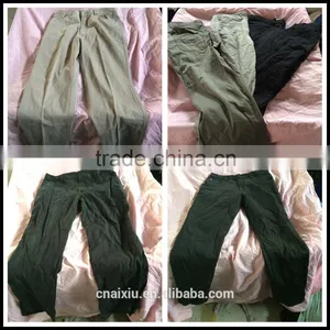 China High Quality Second Hand Clothing Used Men Jean Pants in Bales thumbnail-1