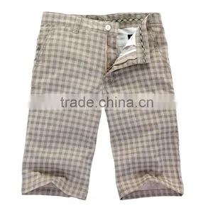 100% Cotton Mens' Check Bermuda thumbnail-1