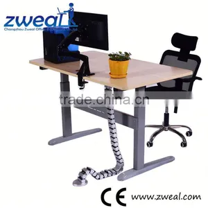 l Shaped Electric Executive Computer Desk Factory Wholesale thumbnail-1