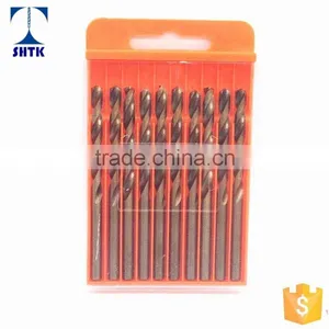 Drill Bit, HSS M35 Cobalt Drill, Fully Ground, Twist Drill Bit, Coffee Coated thumbnail-4
