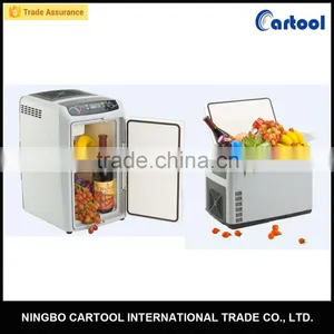 DC 12V Portable Mini Fridge Freezer Refrigerator 18L thumbnail-1