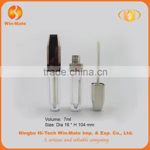 Must Buy Good Quality Electroplate Acrylic Hyaline Custom Lip Gloss Packaging thumbnail-2
