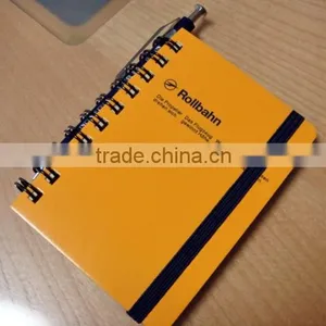 American Style Free Sample Notebook a4 Spiral Notebook With Yellow Paper thumbnail-3