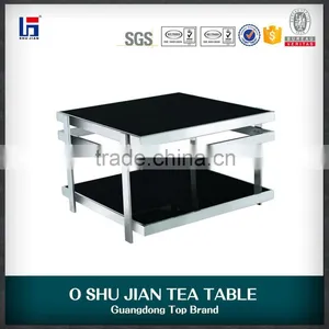 Modern Crystal Coffee Table thumbnail-1