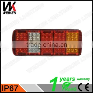 WEIKEN Auto Spare Parts Truck/trailer Led Tail Light Three Color Led Tail Light For Truck thumbnail-1