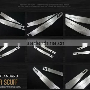 [DXSOAUTO] KIA Sportage R - The Standard AL Door Sill Scuff Plates Set(no.6272) thumbnail-4