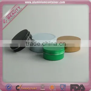 Brown Aluminum Cream Jar thumbnail-1