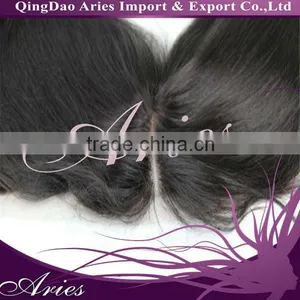 Lace Closure Frontal Peruvian Virgin Remy Human Hair Lace Frontal Straight (13"*2") 16" thumbnail-1