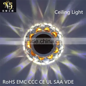 Modern LED Glass Corridor Downlight Factory Guzhen Zhongshan LED Downlight Factory CE FCC CCC RoHS thumbnail-1