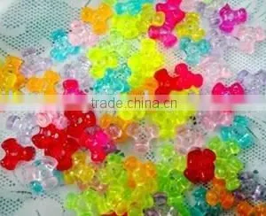 Plastic Triangle Beads /transparence Beads thumbnail-1